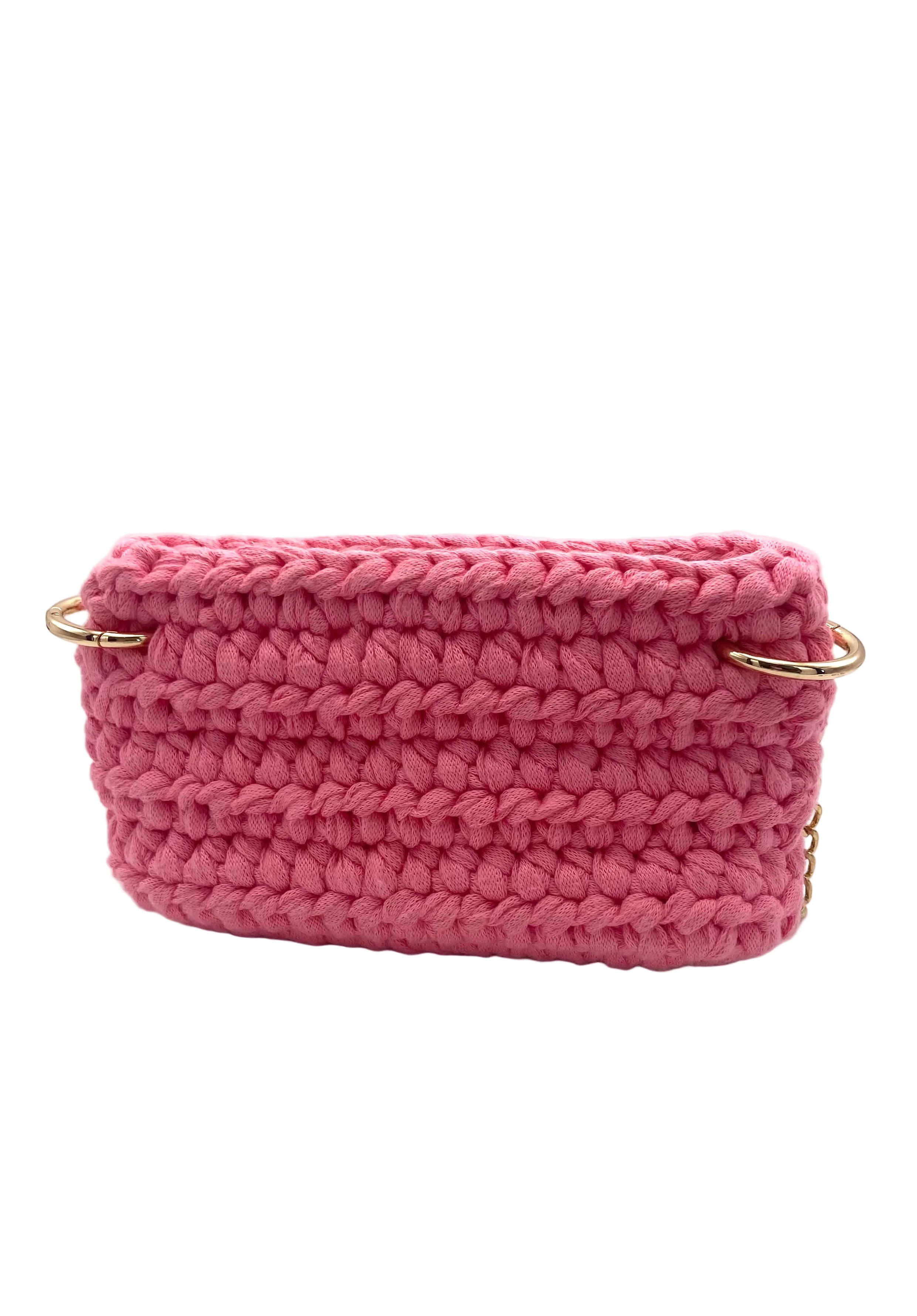 Sac Sydney en crochet rose malabar