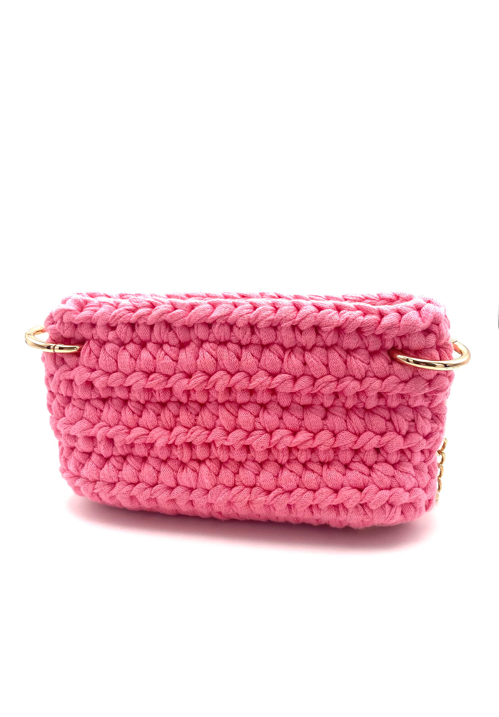 Sac Sydney en crochet rose malabar