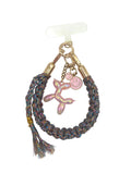 grigri Yokyo en macramé multicolore