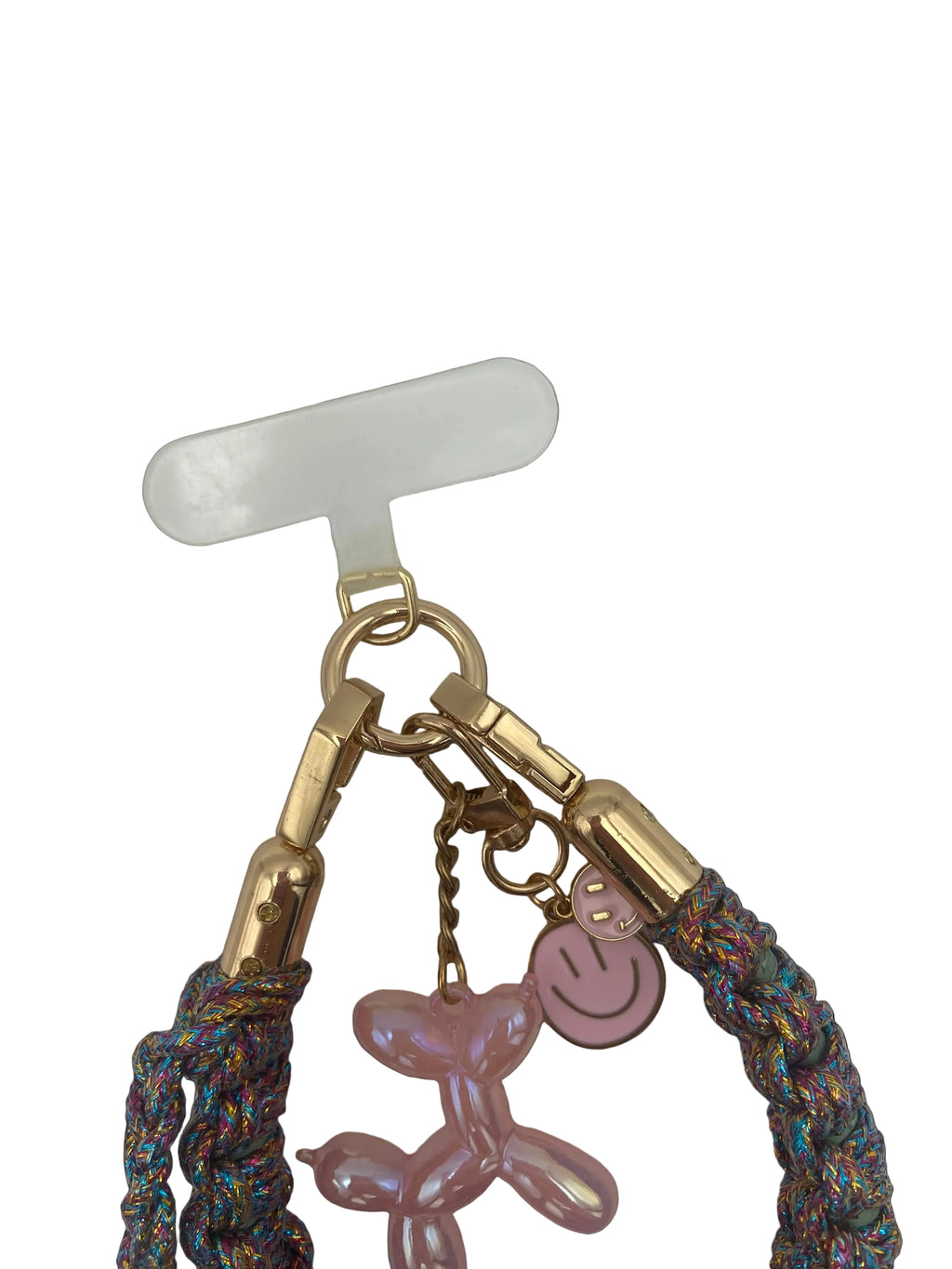 grigri Yokyo en macramé multicolore