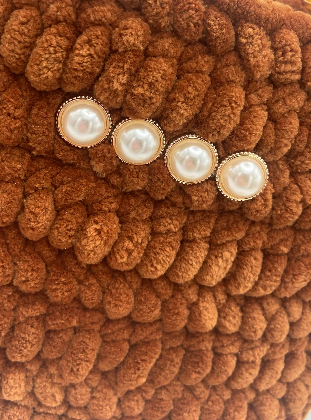 Sac Rio en crochet velours camel