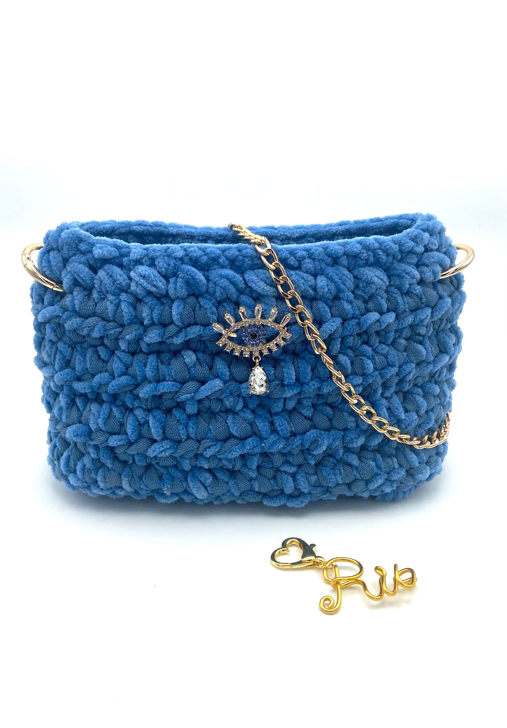 Sac Rio en crochet effet jean