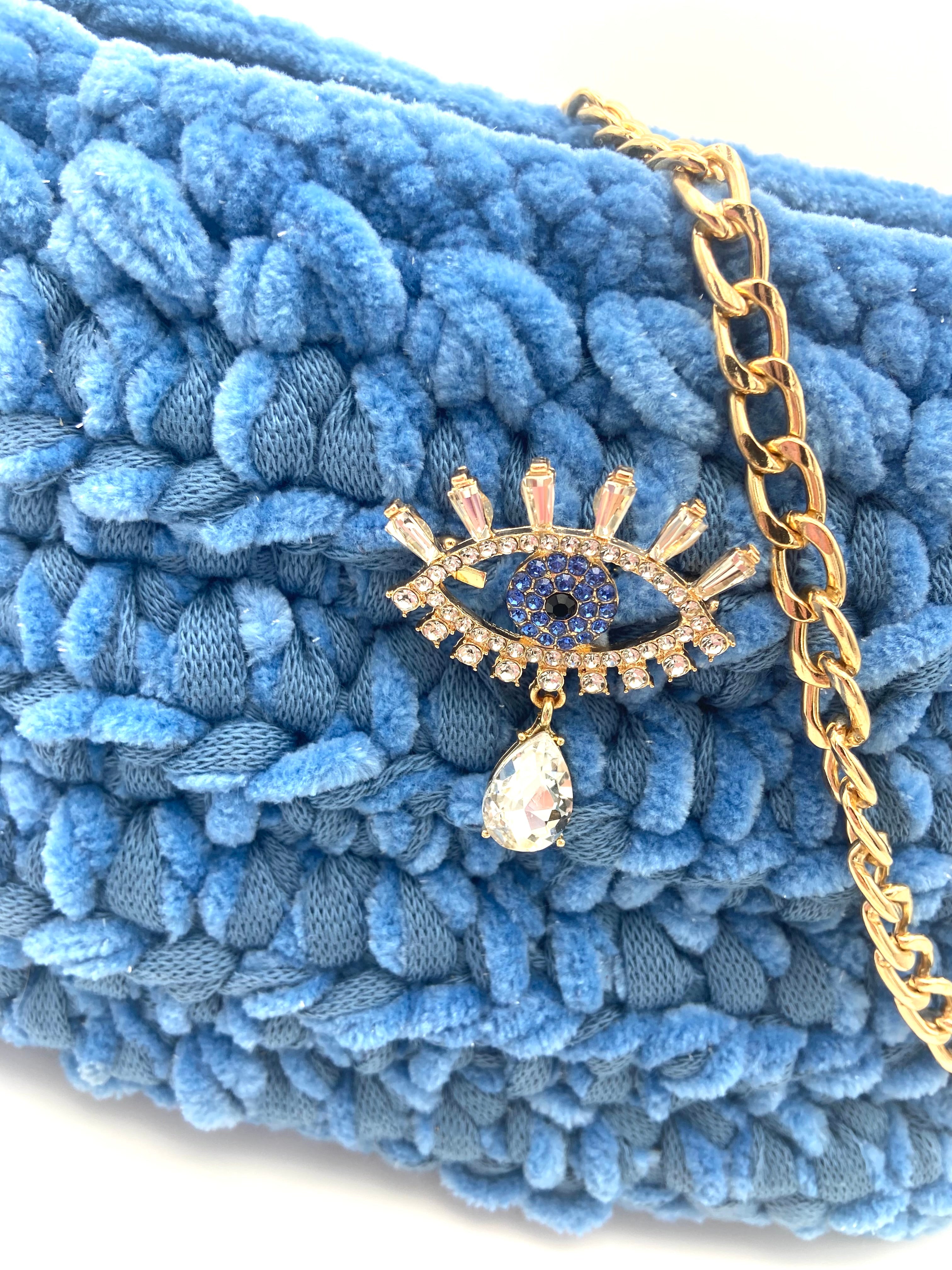 Sac Rio en crochet effet jean