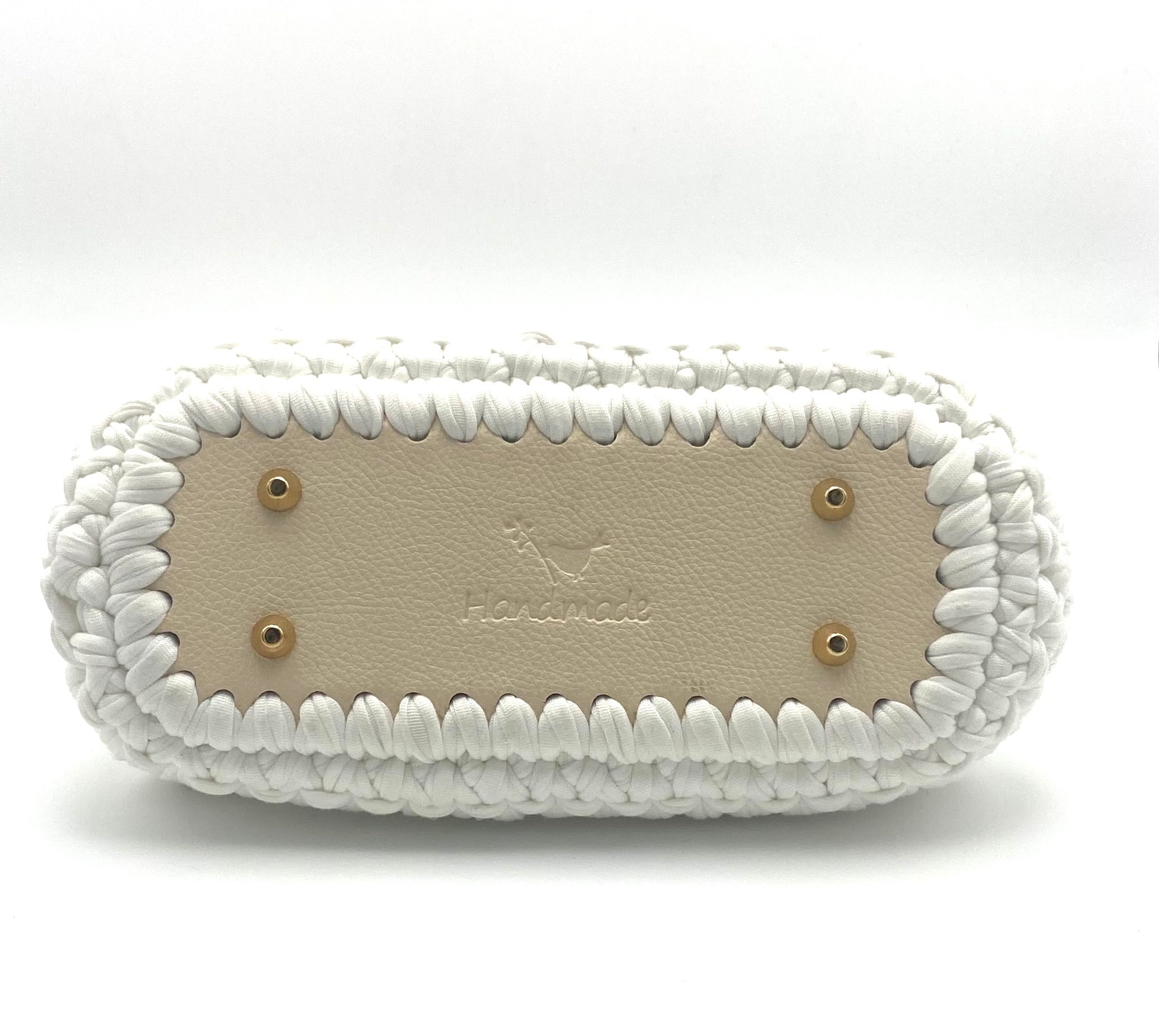 Sac Rio en crochet blanc