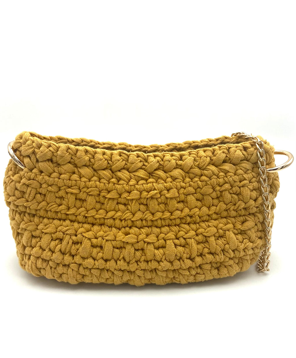 Sac Rio en crochet safran