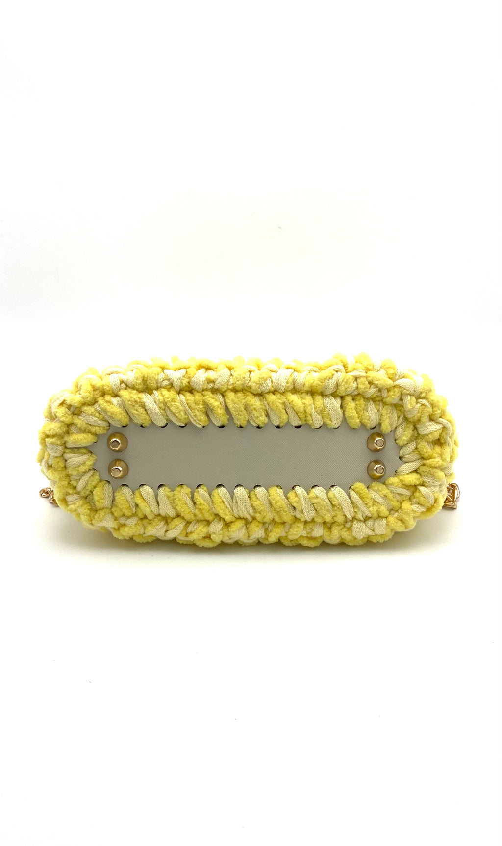Sac Sydney en crochet jaune
